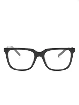 Giorgio Armani очки трапециевидной формы, черный