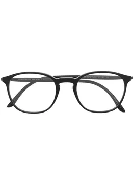 Giorgio Armani очки в круглой оправе, черный