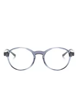 Giorgio Armani очки в круглой оправе, синий
