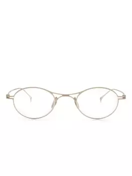 Giorgio Armani очки в круглой оправе, золотистый