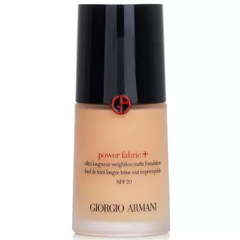 Giorgio Armani Power Fabric + ультрастойкая невесомая матовая основа 5 SPF 20 30 мл