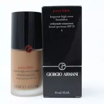 Giorgio Armani Power Fabric + Ultra Longwear Невесомая матовая основа 8 SPF 20 30 мл / 1 унция