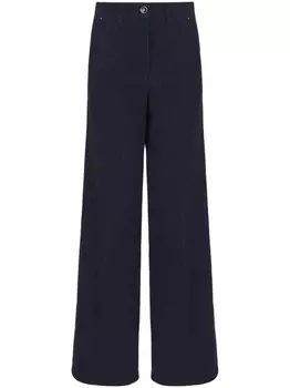 Giorgio Armani прямые брюки, синий