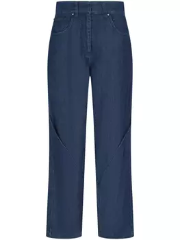 Giorgio Armani прямые джинсы, синий