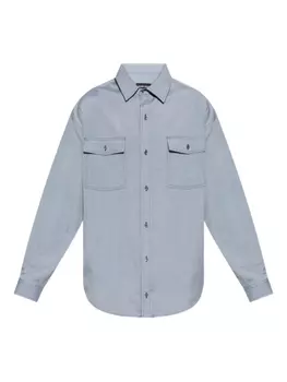 Giorgio Armani рубашка на пуговицах, синий