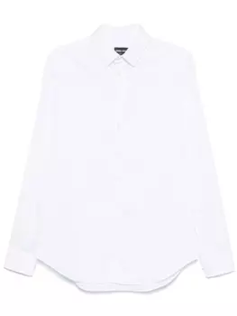 Giorgio Armani рубашка с классическим воротником, белый