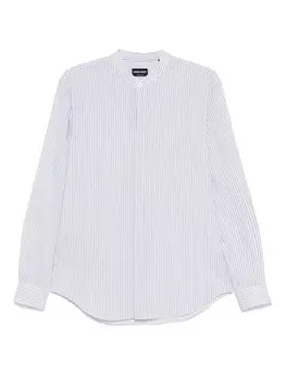 Giorgio Armani рубашка в полоску, синий