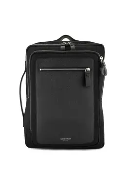 Giorgio Armani рюкзак с логотипом, черный