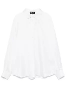 Giorgio Armani шелковая рубашка, белый