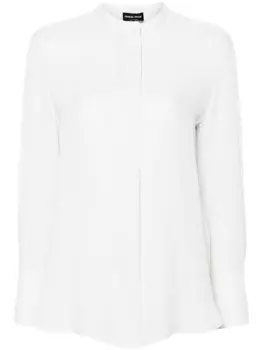 Giorgio Armani шелковая рубашка, белый