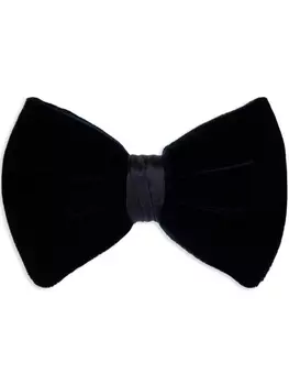 Giorgio Armani шелковый галстук-бабочка с регулируемой посадкой, синий