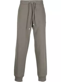 Giorgio Armani шерстяные спортивные брюки с кулиской, зеленый