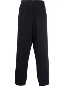 Giorgio Armani спортивные брюки с логотипом, синий