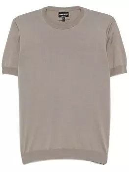 Giorgio Armani свитер тонкой вязки, нейтральный цвет