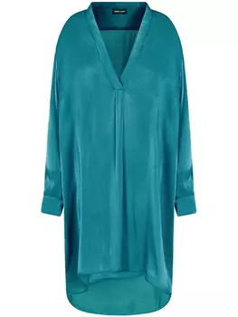 Giorgio Armani туника с V-образным вырезом, синий