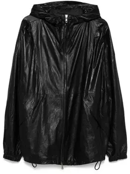 Giorgio Brato кожаная куртка на молнии, черный