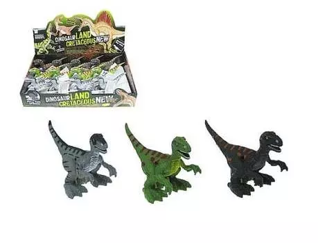 Гипо, Статуэтка, Заводной Динозавр с подсветкой, SL2688, микс Hipo