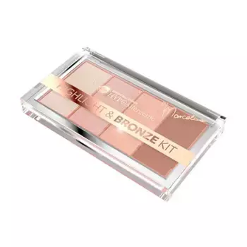 Гипоаллергенная палетка хайлайтеров и бронзаторов Hypo Highlight & Bronze Bell Hypoallergenic, 1 UD