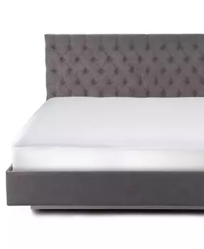 Гипоаллергенные водонепроницаемые хлопковые махровые наматрасники с глубокими карманами Nestl, белый