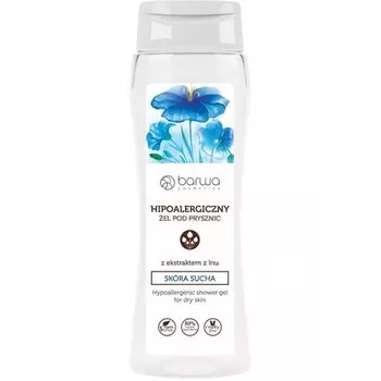 Гипоаллергенный гель для душа с экстрактом льна, 400 мл Barwa