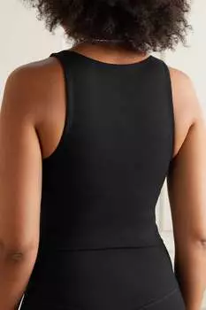 GIRLFRIEND COLLECTIVE Бак Scoop Luxe из эластичного переработанного материала, черный