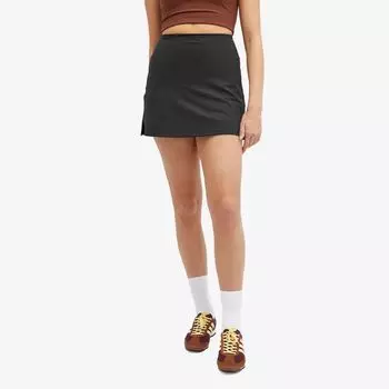 Girlfriend Collective Юбка с высокой посадкой Girlfriend, черный