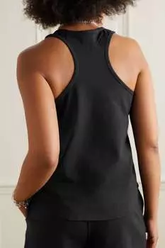 GIRLFRIEND COLLECTIVE майка ReSet из эластичного переработанного джерси, черный