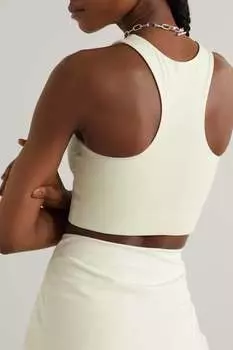 GIRLFRIEND COLLECTIVE + NET SUSTAIN Спортивный бюстгальтер Dylan из эластичного переработанного материала, бежевый