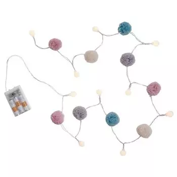 Гирлянда BUTLERS HIPPIE LIGHTS, разноцветный