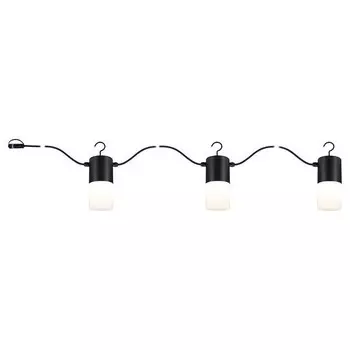 Гирлянда Paulmann Plug & Shine Tubs, серый