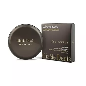 GISELE DENIS Les Terres Компактная пудра № 1 Sinai Makeup Bronzing 15г