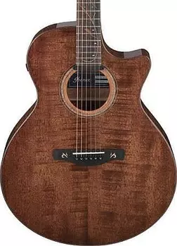 Гитара Ac-El Ibanez AE295LTDNT серии AE — натуральный глянец AE295 Limited Edition Acoustic/Electric Guitar