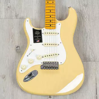 Гитара Fender American Vintage II 1957 Stratocaster для левой руки, винтажная блондинка 0110242807