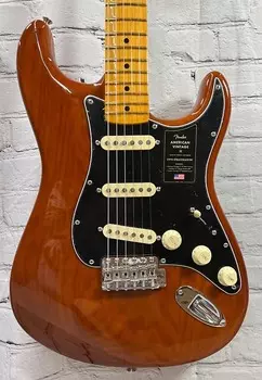 Гитара Fender American Vintage II 1973 Mocha Stratocaster с футляром — 7,7 фунта AVII73STRATMNMOC