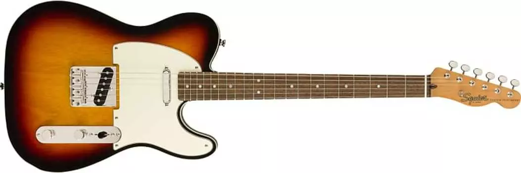 Гитара Fender Classic Vibe '60s Custom Telecaster, накладка на гриф Laurel, 3 цвета Sunburst