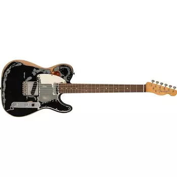 Гитара Fender Joe Strummer Telecaster, гриф из палисандра, черная 0143900796