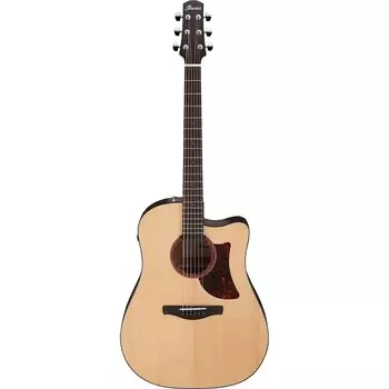 Гитара Ibanez AAD170CE Advanced Acoustic Cutaway, гриф Ovangkol, натуральный глянец AAD170CELGS