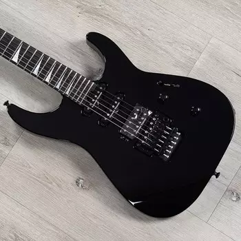 Гитара Jackson American Series Soloist SL3, гриф из черного дерева, черный глянец 2802601803