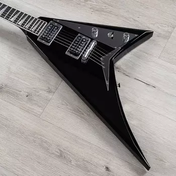 Гитара Jackson MJ Series Rhoads RRT, гриф Ebony, черный глянец 2904001203