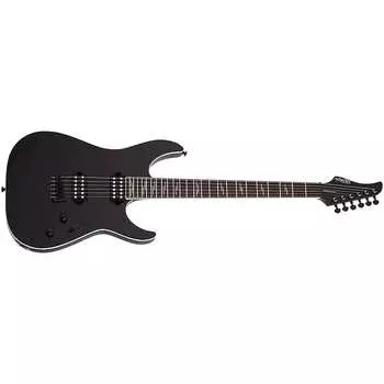 Гитара Schecter 2177 Reaper-6 Custom, гриф из черного дерева, черный глянец