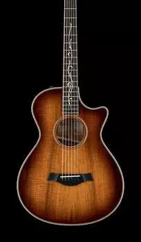 Гитара Taylor K22ce 12-ладовая V-класса AA Hawaiian Koa #62195, коричневый