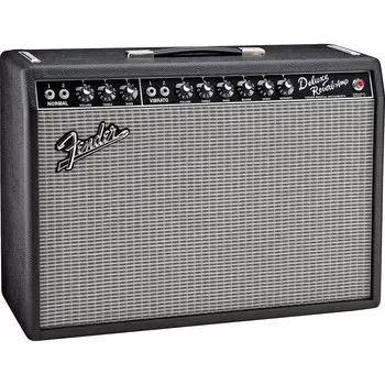 Гитарный комбо-усилитель Fender Vintage Reissue '65 Deluxe Reverb, черный