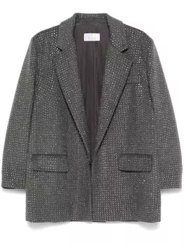 Giuseppe Di Morabito блейзер со стразами, серый