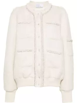 Giuseppe Di Morabito бомбер из букле, нейтральный цвет