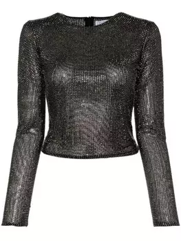 Giuseppe Di Morabito футболка со стразами, черный