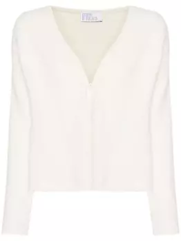 Giuseppe Di Morabito кардиган с брошью, белый