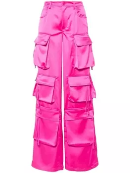 Giuseppe Di Morabito прямые брюки карго, розовый