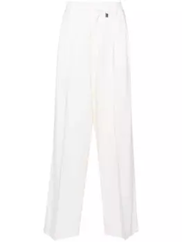 Giuseppe Di Morabito широкие брюки строгого кроя, нейтральный цвет