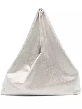 Giuseppe Di Morabito сумка на плечо с кристаллами, нейтральный цвет