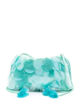 Giuseppe Di Morabito сумка на плечо с пайетками, зеленый